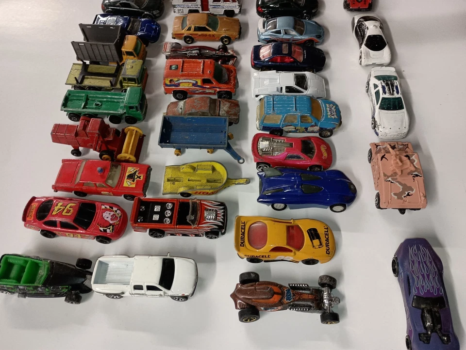 (38) 1980 1990 Hot Wheels Matchbox Coche Lote de Coches Camiones 1:64 Diecast Foto 4 de 4