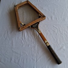 VNT Wood Tennis Racket MacGregor Speed Wood W/ Bracket