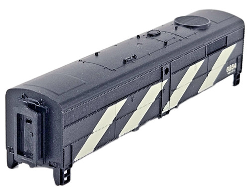 Proto 2000 CN FB2 Lokomotive 6854 Spur N schwarz weiß Kunststoff Lokgehäuse ohne OVP. | Zustand: Used
