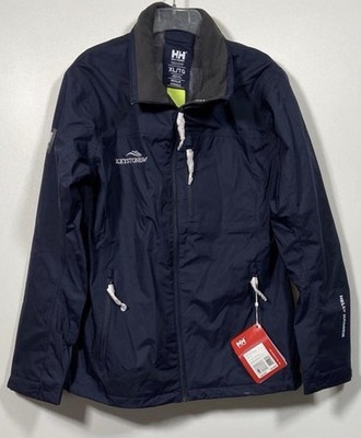 New Helly Hansen Crew Jacket Women's XL Navy Waterproof Coat