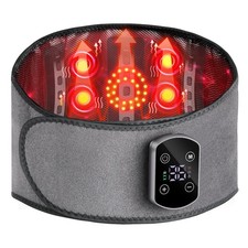 Cordless Heating Pad for Back Pain Relief, Lumbar Massaager with Heat, Heated...