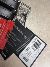 48" Equifit Anatomical Hunter Leather Girth with Sheepswool Liner - MSRP $389