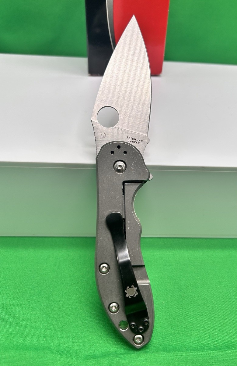 Spyderco Domino PIN C172CFTIP CTS-XHP, Carbon Fiber, Titanium