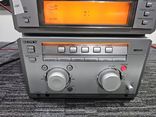 K401 MINI HIFI - Sony MHC-NX1 Component HiFi Anlage Tuner Verstärker 80W Sound Top - Bild 4 von 6