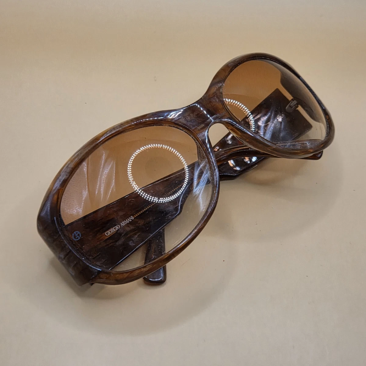 Giorgio Armani Brown Sunglasses for Women for sale | eBay display picture 3