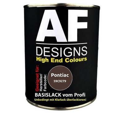 1L Autolack für Pontiac 59C9279 Dark Beechwood Metallic  Autolack Spritzfertig