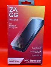 NEW ZAGG InvisibleShield XTR3 Glass Screen Protector Apple iPhone 15 PRO  SEALED