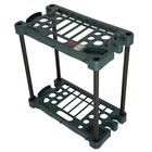Compact Garden Tool Storage Rack - Fits Over 30 Tools, Organized Yard Tools