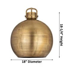 Innovations Lighting Newton Metal Sphere - 1 Light 18" Cord
