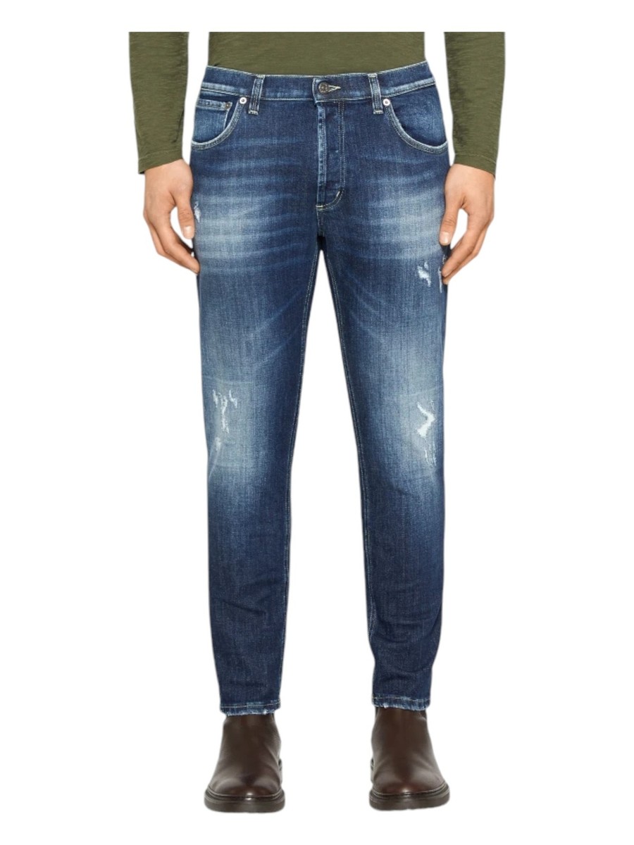 Dondup Man Jeans gamba dritta Denim 18383 UK - Main Image