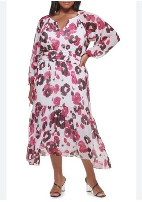 hale bob midi dress Hale Bob Sariah Jersey Midi Dress - Ivory