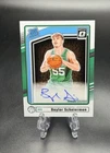 2024 Donruss Optic Rated Rookie Baylor Scheierman Autograph RC #310 Celtics