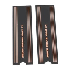 M.2 Heatsink SSD Cooler Double Layer Graphene Copper for 2280 M.2 SSD Laptop