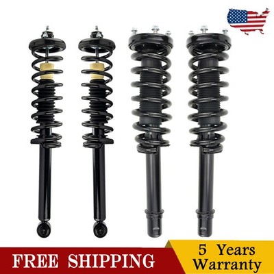 4X Front Rear Struts Shocks Springs Assembly For 2004-2008 Acura TL 3.2L 3.5L