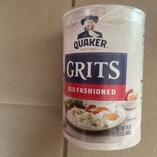 Quaker Old Fashioned Grits 24 oz Canister Free Shipping