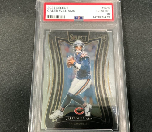 CALEB WILLIAMS 2024 SELECT SUITE LEVEL ROOKIE CHICAGO BEARS #378 RC