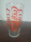 Vintage Coca Cola Glass Tumbler Large With Red Lettering