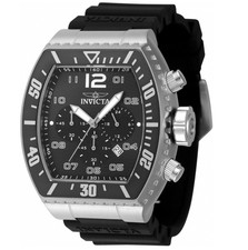 Invicta Pro Diver Airlock Men's 51mm Black Dial Quartz Chrono Watch 47282