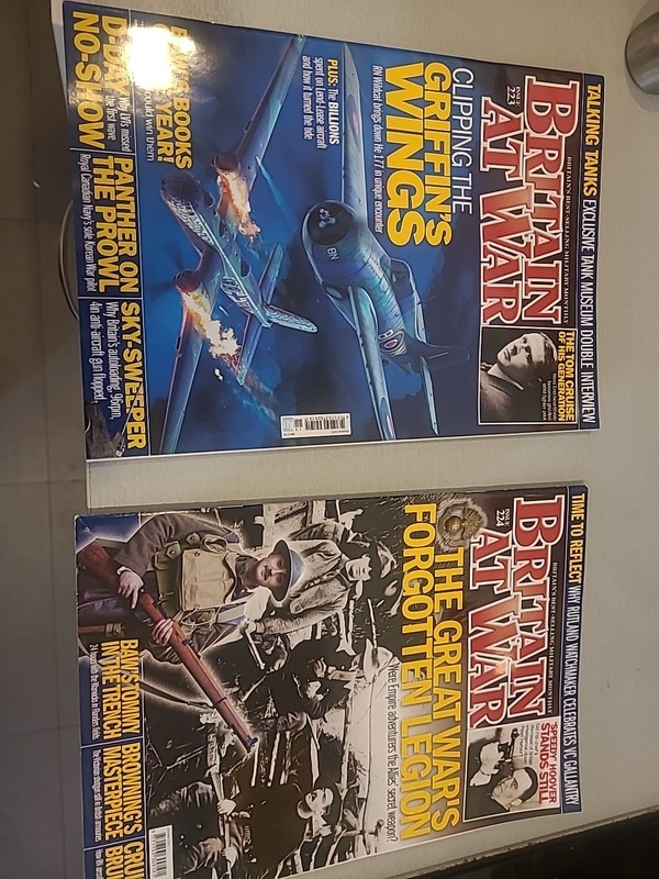Britain at war magazines  issues 223  and 224