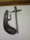 Antique Rare O.S.Osborne Newark NJ Pistol Grip Leather Draw Gauge Hand Tool USA — photo 10
