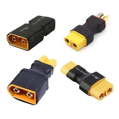 Durability Rubber Metal T Plug To XT60 Adapter For Battery Connection