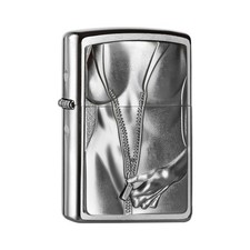 Zippo Zipper Girl, Benzin-Feuerzeug, unbefüllt