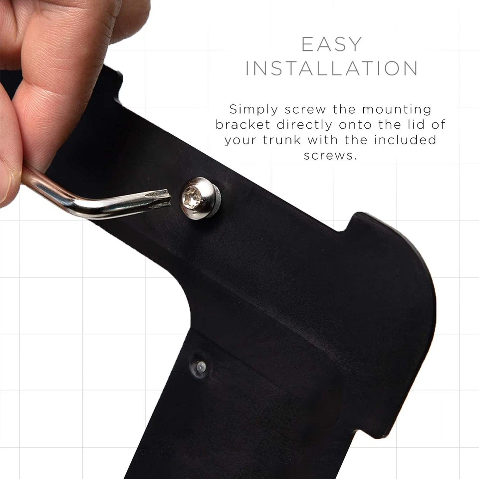 Rear License Plate Base Mount Bracket Frame Holder For BMW Replace 51187160607 - Imagem 4 de 4