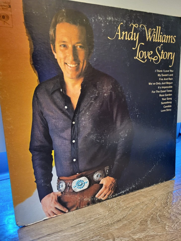 Andy Williams Love Story MINT CONDITION vinyl Lp - Image 2 of 4