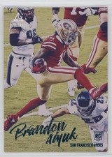 2020 Panini Chronicles Luminance Update Rookies Teal Brandon Aiyuk #219 8sb