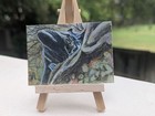 Original ACEO Art Pencil Drawing LOTR Black Rider Nazgul Fantasy Mini Art OOAK — photo 3
