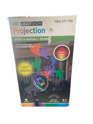 Gemmy LED LIGHTSHOW Projection Plus Whirl-a-motion Halloween Ghosts - Photo 1/2