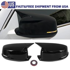 For Honda Accord 9th 2013-2017 Gloss Black Door Side Mirror Cover Cap Ox Style For Honda Accord 9th 2013-2017 Gloss Black Door Side Mirror Cover Cap Ox Style