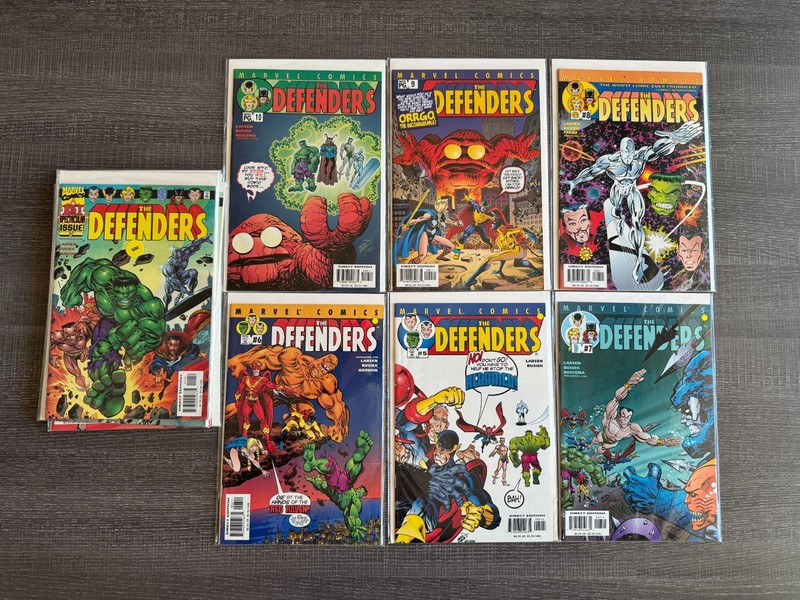 Defenders Comic Book Lot (Marvel) - 11 Book Lot, High Grade