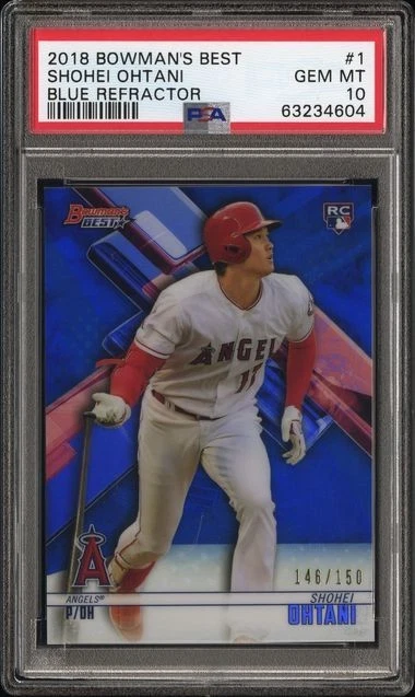 2018 Bowman's Best - Shohei Ohtani #1 for sale | eBay