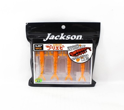 Jackson Soft Lure Puri Ebi 3.25 Inches OGS (4749)