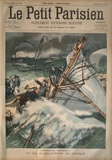 Small Parisian 1901 No. 644 King D'England IN Danger - Killed IN The Train