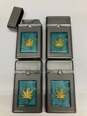 Lot#3  4 (Four) Windproof Lighters (Sold for parts, refurbishing-Dealer NOS)