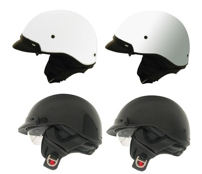 Download Zoan Adult Route 66 Solid Motorcycle Half Helmet All ...