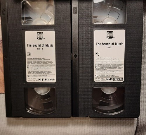 VHS The Sound of Music - 2 Video Tape Set Rogers & Hammerstein Collection VHS - Picture 7 of 8