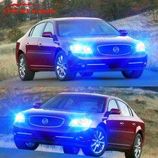 4x Combo 8000k Led Headlight Bulbs For Buick Lucerne 2006-2011 High Low Beam