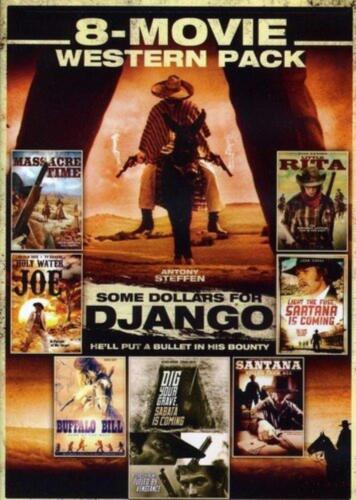 8-Movie Spaghetti Western Pack Franco Nero 2012 DVD Top-quality - Picture 1 of 8
