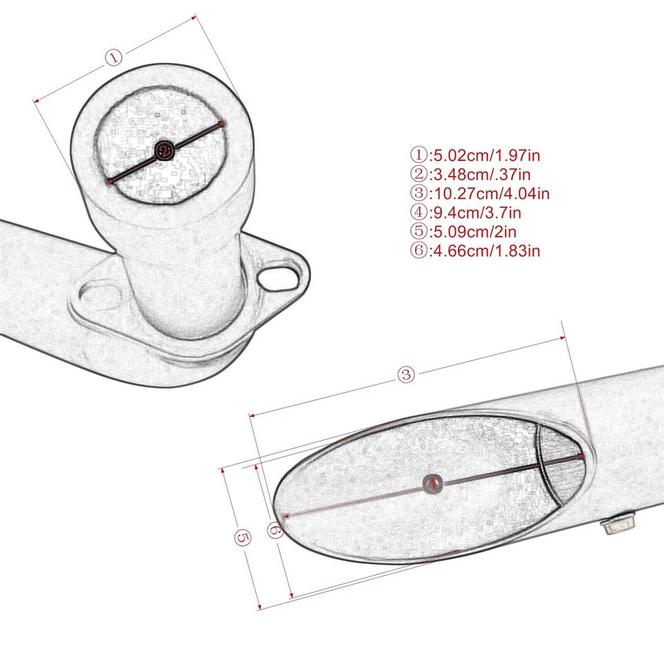 Система выхлопных труб хромированные шортшоты для Honda VT1100 Shadow Spirit Sabre 1100 - Изображение 3 из 4
