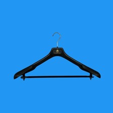 Authentic Stefano Ricci Jacket Shirt Suit Sports Coat Black Plastic Hanger