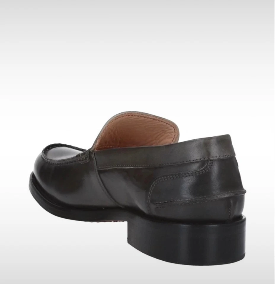 Mocassino da uomo Fratelli Borrelli, In pelle, colore Testa di moro , tg. 41 IT - Изображение 3 из 4