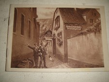 Lindenwirt Drosselgasse R&uuml;desheim Mit-Singe-Textbuch,Weinverkaufspreisliste 1930