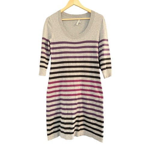 LAURA ASHLEY Jumper Dress Grey Size 10 