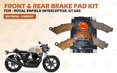 Royal Enfield Interceptor Interceptor 650 Rear Brake Pads Brake