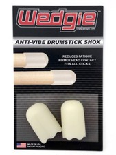  Wedgie Anti-Vibration Drumstick Shoxs | Fits on All Drum Sticks | 2 pack
