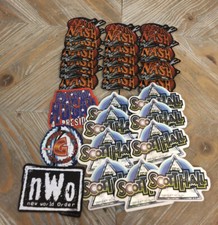 LOT OF 50 1998  1999 WCW/NWO WRESTLING VENDING DECALS