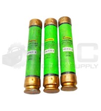 LOT OF 3 BUSSMANN FRS-R-50 ENERGY EFFICIENT FUSE 50A 600VAC 250VDC